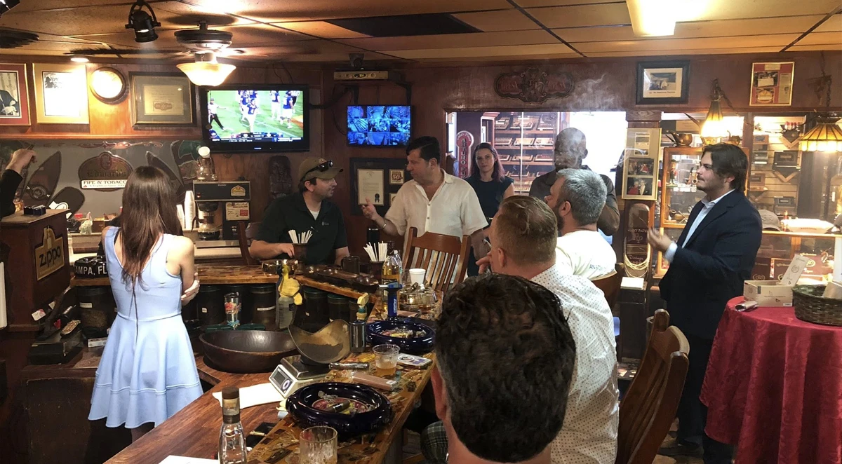 Friday Night Crowd at Edward's